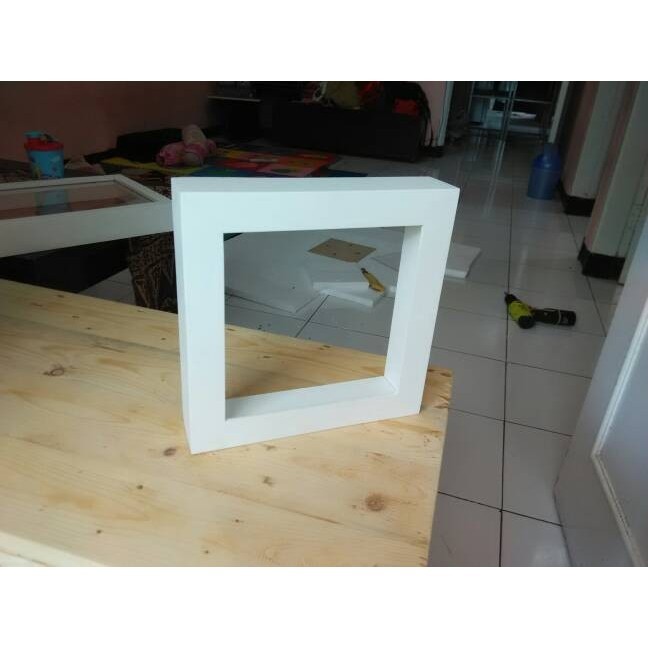 

Ready S2424.25.5 Bn Scrapbook Frame 3D Kayu Jati Belanda