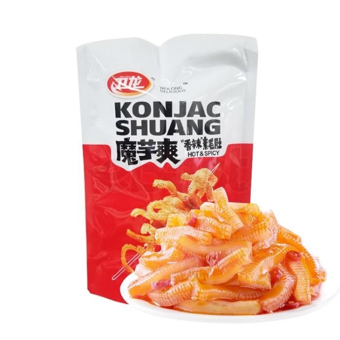 

Konjac Shuang Snack Hot & Spicy Wei Long 252gr Kualitas Terbaik