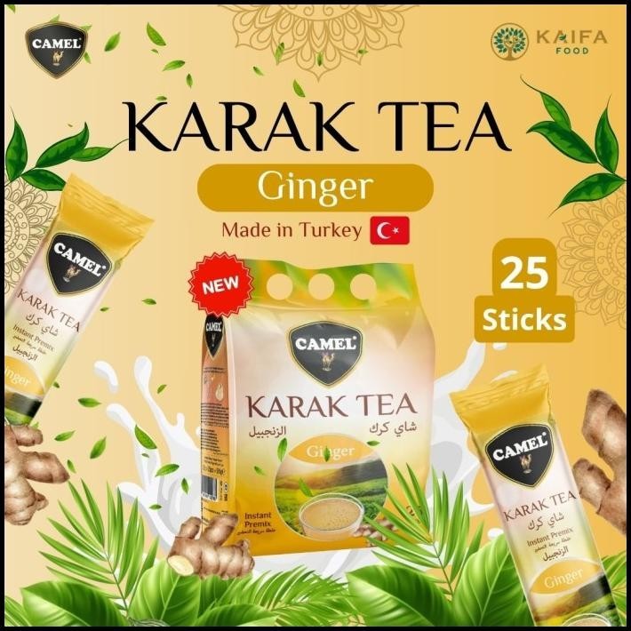 

Camel Karak Tea - Minuman Teh Susu Khas Turkey