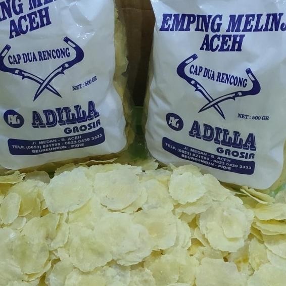 

Emping Aceh Suoer Grade A 500G (Adilla)