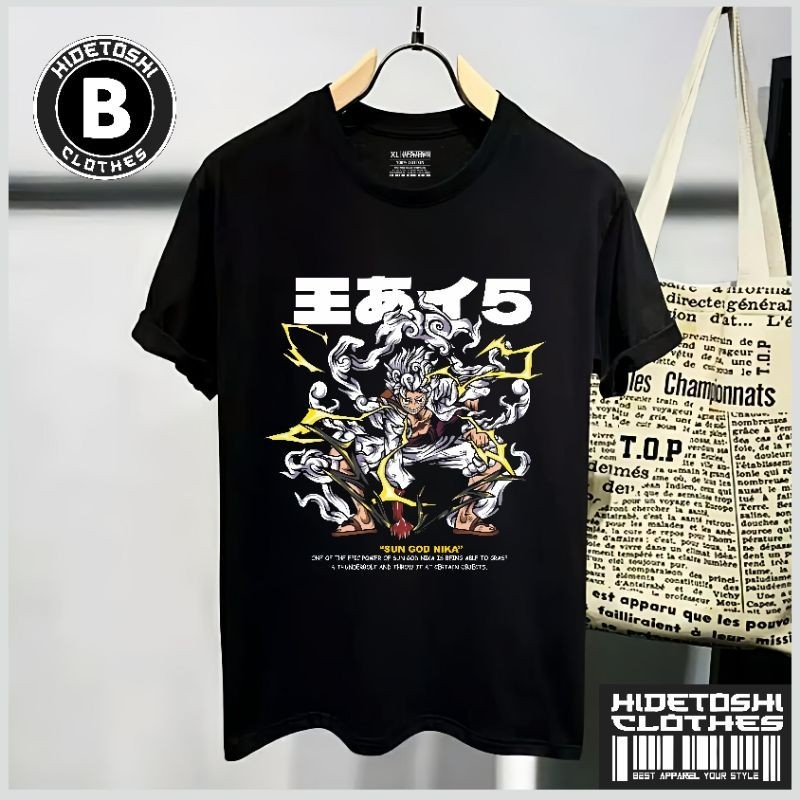 kaos distro anime original terbaik desain anime one piece
