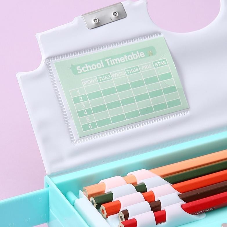 

ul-64 [READY] Aimilo Tempat Pensil Multifungsi Kotak Pensil Anak Lengkap Peruncing Gunting Isolasi Penghapus Penggaris Alat Tulis Sekolah Berkualitas