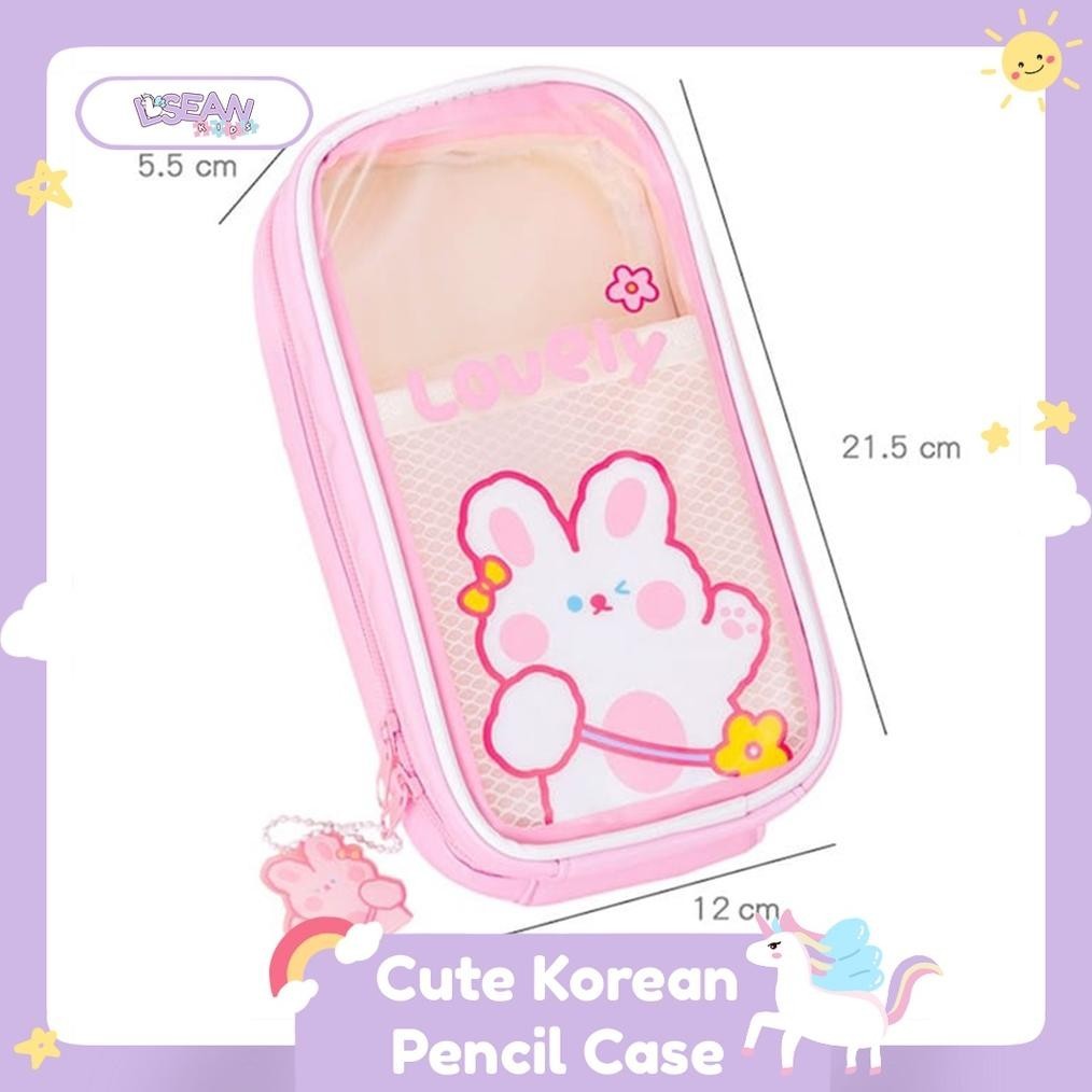 

Ox04 Tempat Pensil Motif Kartun Lucu Korea Multilayer Anti Air Stationery Case Hemat