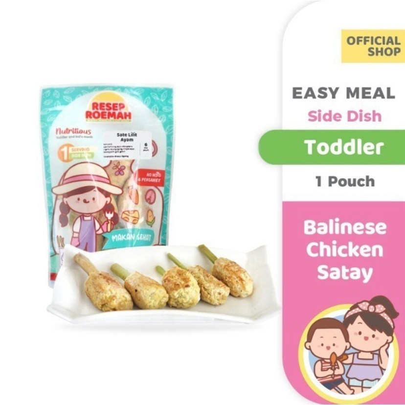 

RESEP ROEMAH / Sate Lilit Ayam / Balinese Chicken Satay / Toddler Healthy Frozen Food / No MSG