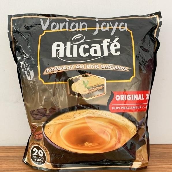 

Alicafe Tongkat Ali Ginseng Kopi Malaysia Coffee Instan