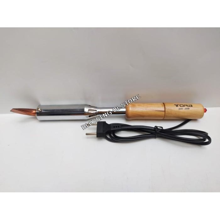 solder 200 w 300 w solder listrik soldier gagang kayu 200 watt 300 wat Kualitas Terbaik