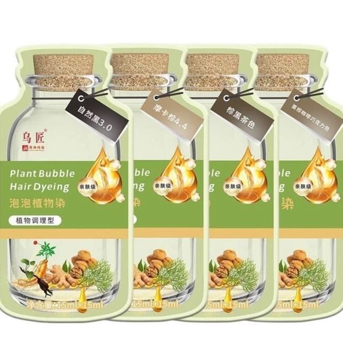 Bubble Plant Hair Dye Shampoo