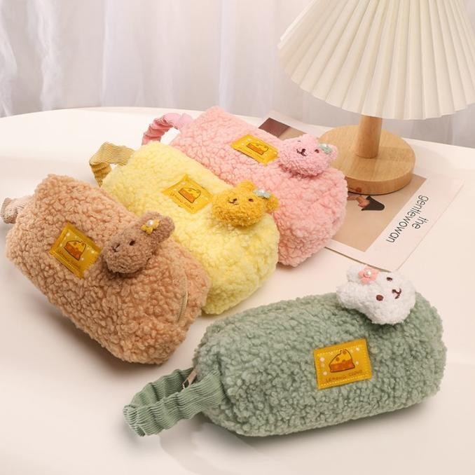 

Mismi Bingo Pencil Case Kotak Pensil Sekolah Stylish Cute Plush - PC2B