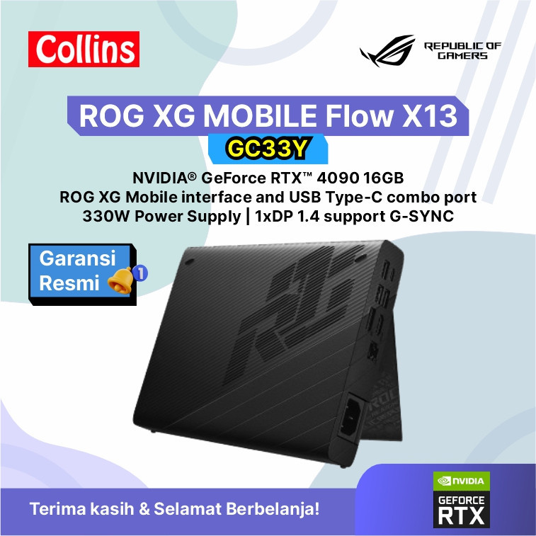ASUS ROG XG MOBILE EGPU DOCK - NVIDIA GEFORCE RTX 4090 FOR ROG ALLY OR ROG FLOW
