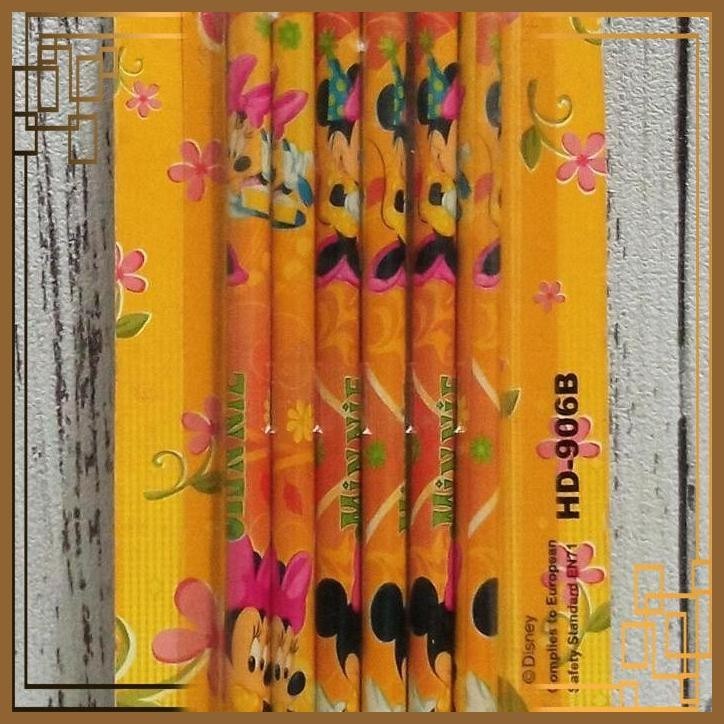 

[WDE] PENSIL DISNEY MICKEY AND MINNIE MOOUSE UNDER LICENSE