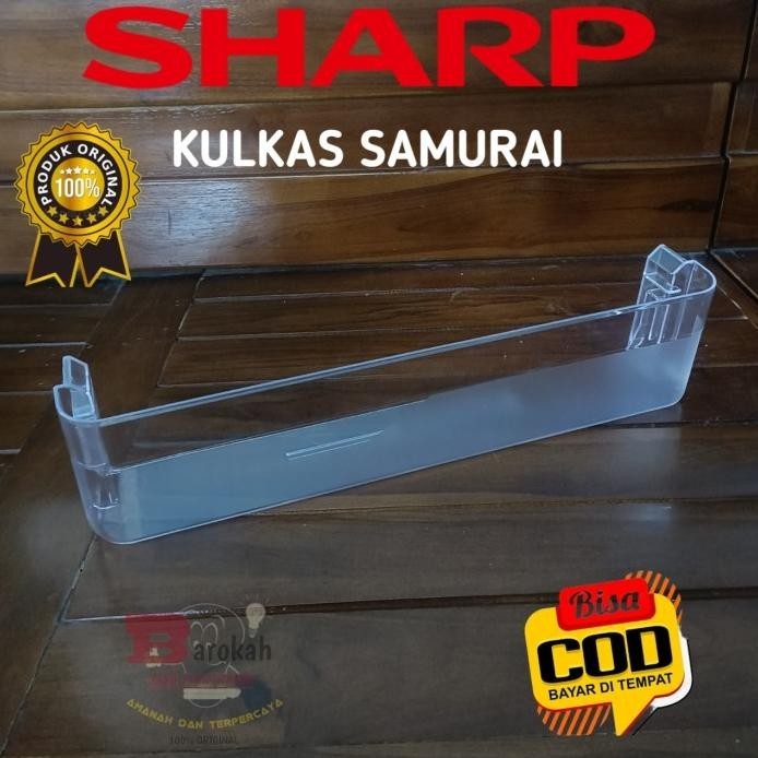 RAK BOTOL KULKAS SHARP SAMURAI KULKAS 1 PINTU DAN 2 PINTU KULKAS
