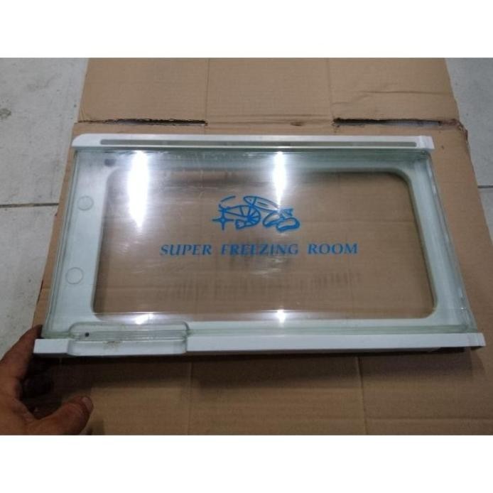 TERLARIS RAK KULKAS TUTUP ZER KULKAS SANYO EMERALD UKURAN 38,5X19, 5