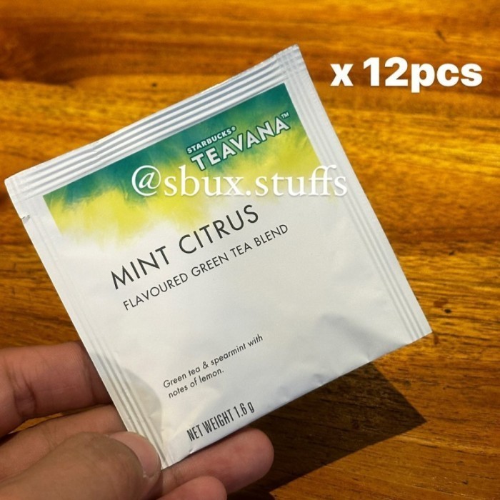 

Secrenada - Starbucks Teavana Sachet Box Teh Tea Murah