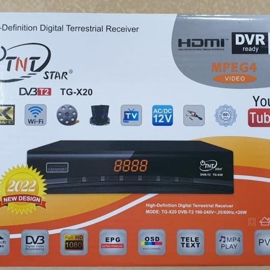 Set Top Box Stb Tv Digital Dvb T2 Tnt Star Tg-X20