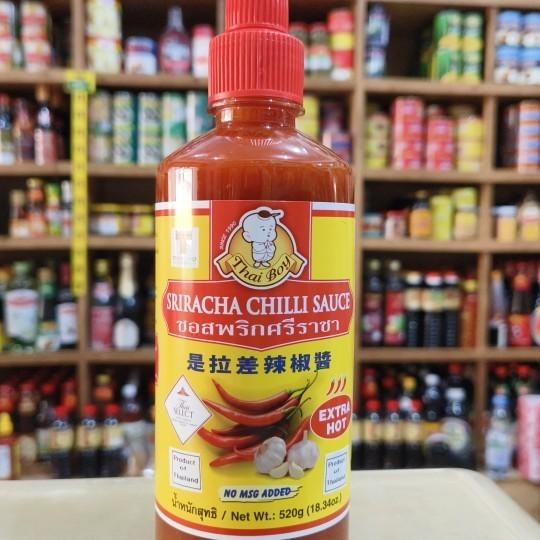 

Thai Boy Sriracha Chilli Sauce Extra Hot 515Gr