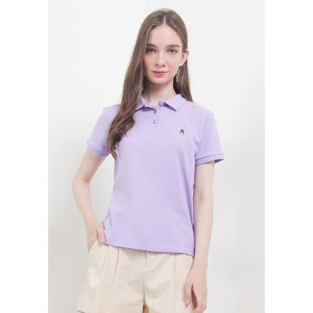 Hush Puppies Kaos Polo Wanita Farrona Polo Lilac