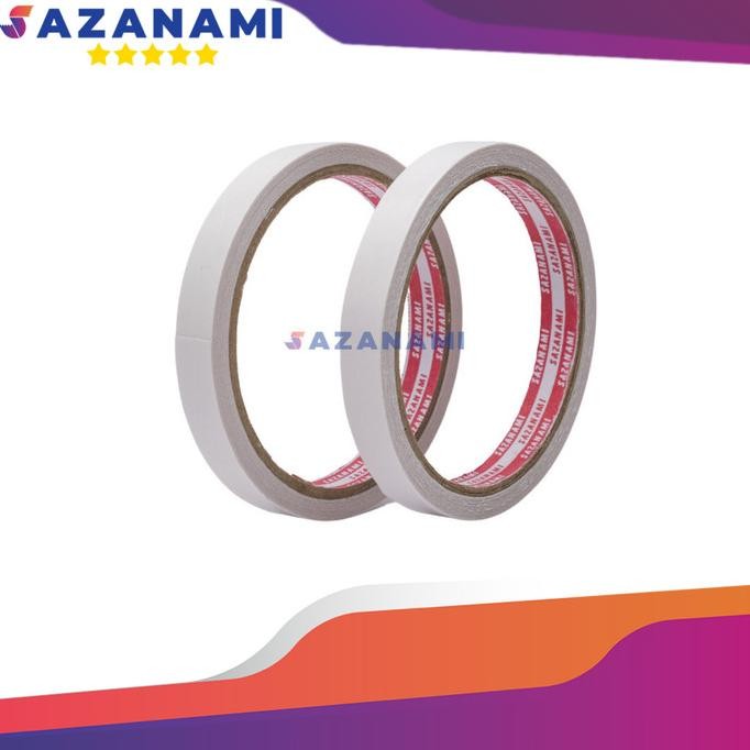 

Diskon Sazanami Double Tape kertas 12mm x 8m Double side tape saz4 Ayo Order