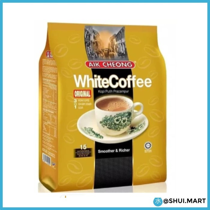 

Aik Cheong Kopi Malaysia 3In1 - White Coffee Original 3 In 1 600 Gr