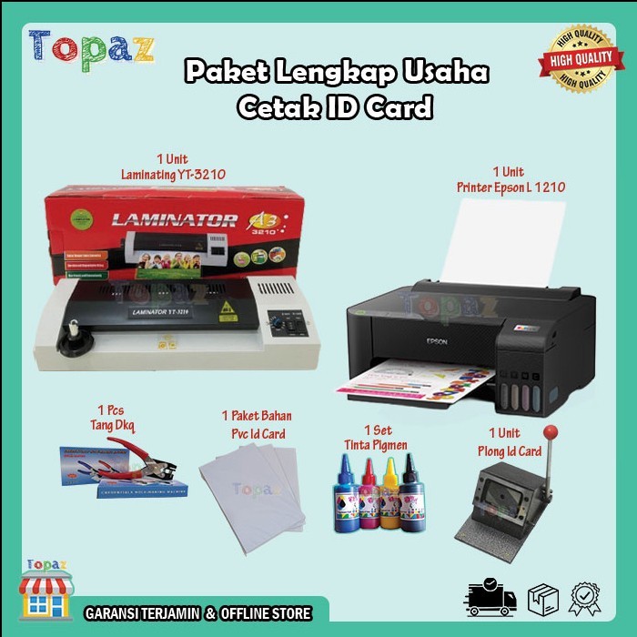 

Paket Usaha Mesin Cetak ID Card/Paket Usaha Cetak Pvc ID Card Lengkap