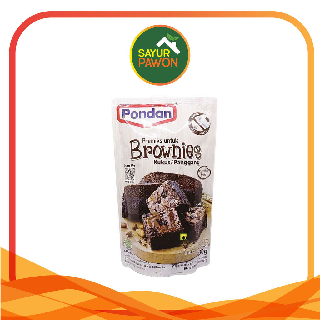 

Tepung Premiks Brownies PONDAN 230 gram