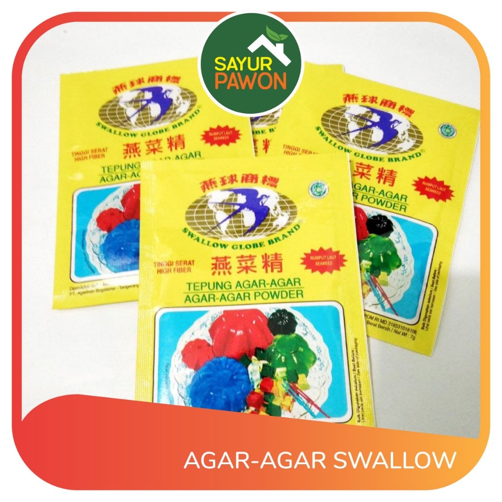 

Swallow Globe Tepung Agar-agar / bks