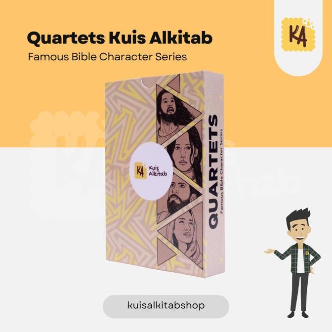 

Quartets KuisAlkitab/Kartu Kuartet /Kuartet Kristen/Bible Characters