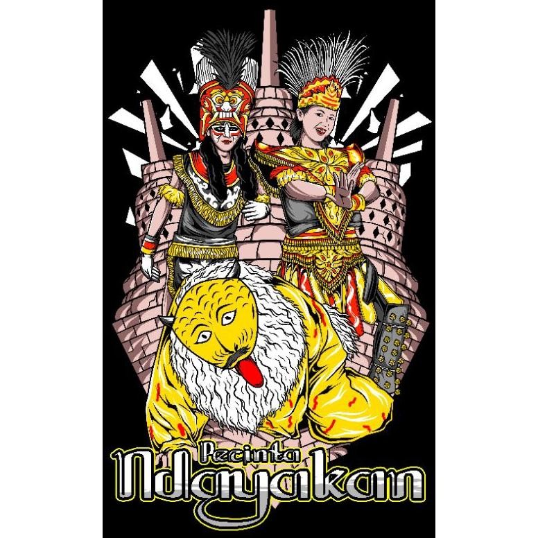 WDF Baju Kualitas Disto , Kaos Topeng Ireng Ndayakan , kaos topeng ireng , baju ndayakan , baju tope