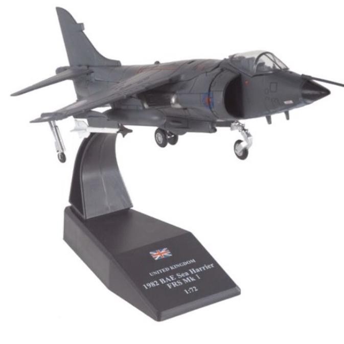 Diecast Pesawat Bae Sea Harrier Scale 1/72