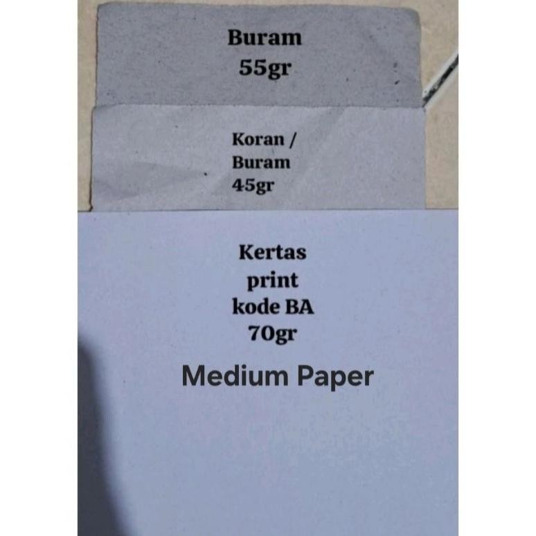 

d-54 PROMO MURAH !! Kertas HVS Print | Fotokopi A4 dan F4 70 Gram Terlaris