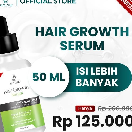 My Iwe Hair Growth Serum 20Ml - Serum Umbuh Rambut