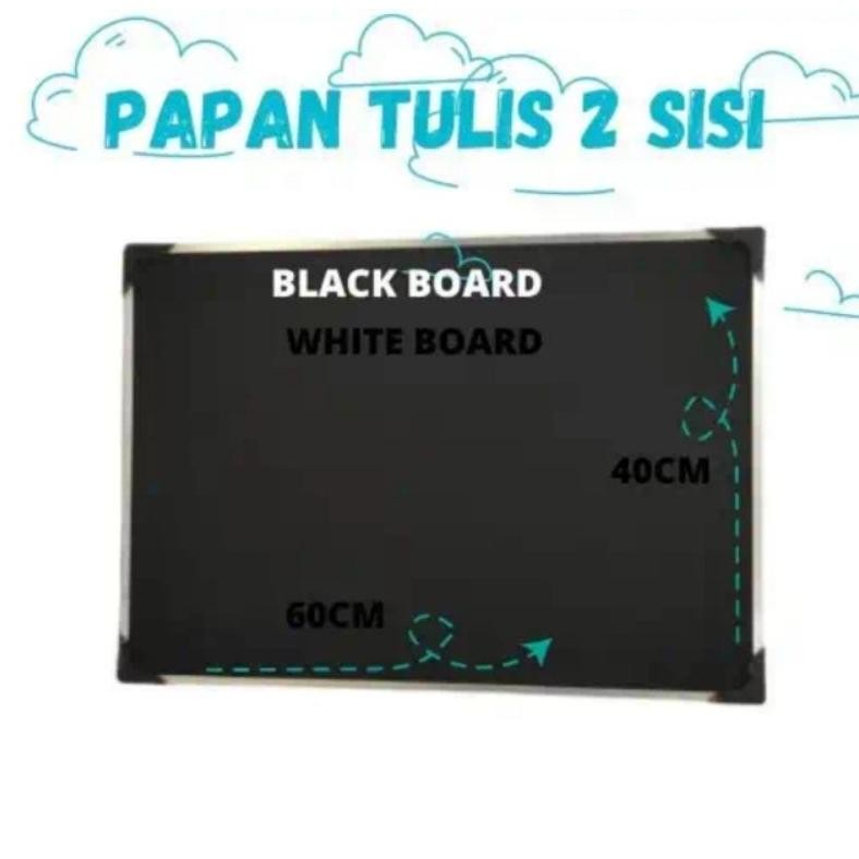 

aq-54 PAPAN TULIS WHITE BOARD BONUS SPIDOL DAN PENGHAPUS PAPAN TULIS Termurah