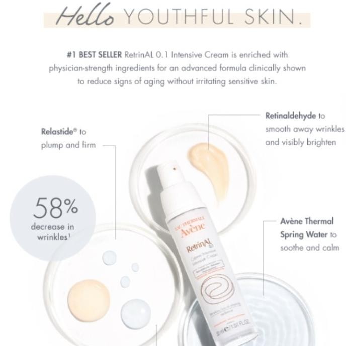 RetrinAL 0.1 Intensive Cream Retinaldehyde Retinol Anti Aging sample _ - original
