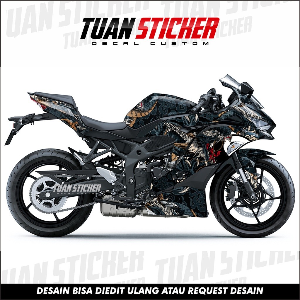 Sticker Decal Full Body Ninja ZX25R Stiker ZX25R Full Body Kode Kosong lima