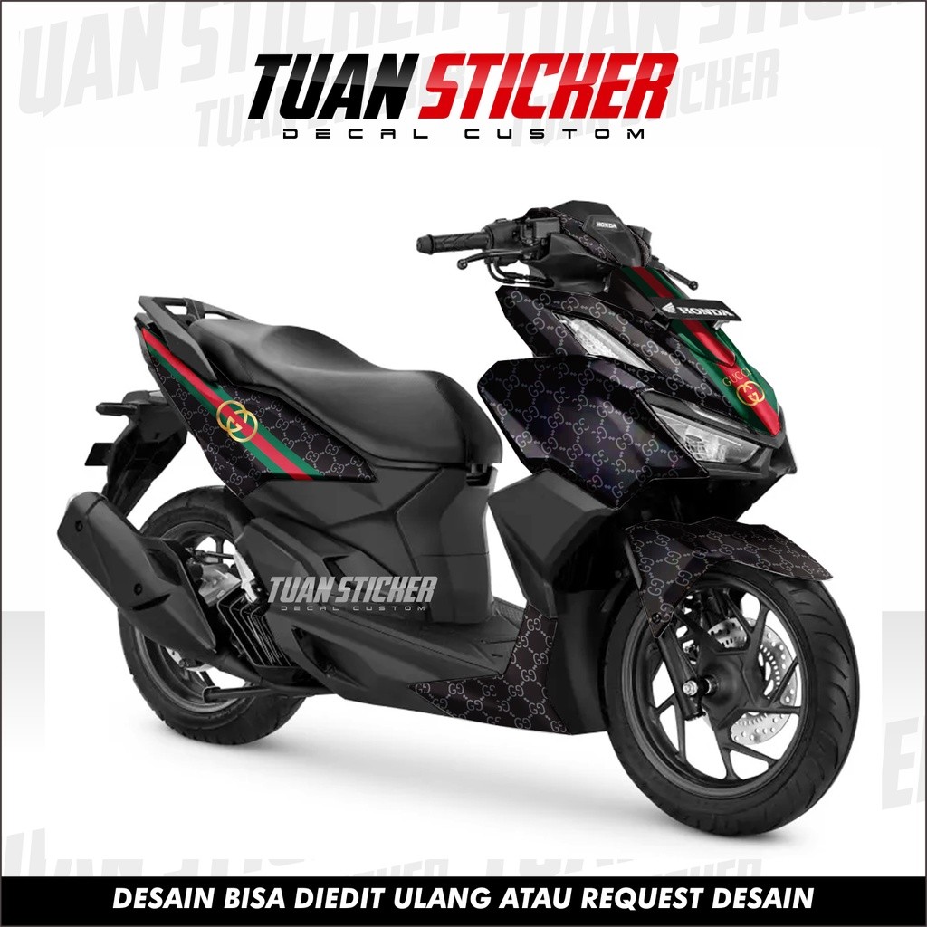 Sticker Decal Full Body Honda Vario 160 2021 2022 Striping Decal Vario 160 2021 2022 Full Body Stike