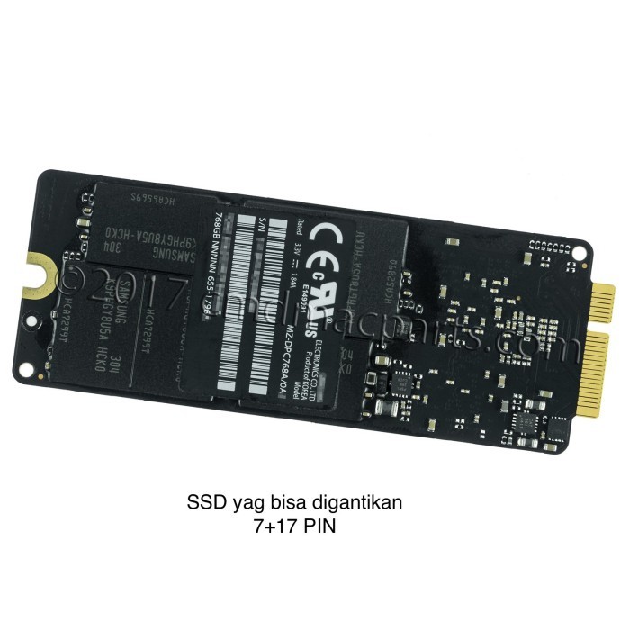 SSD MACBOOK PRO RETINA 2012 1TB REPLACEMENT , SSD MACBOOK A1425 A1398