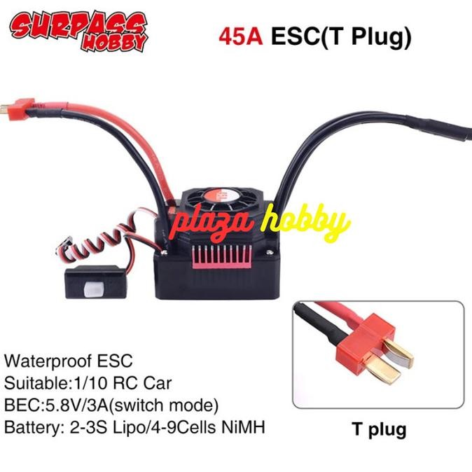 surpass hobby esc brushless 35A 45A 60A car brushless wltoys HSP ESC