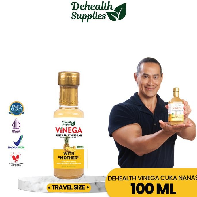 

jual dehealth pineapple vinegar cuka apel nanas 100 ml