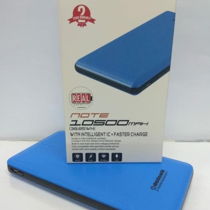 Power bank Delcell note 10500 mah
