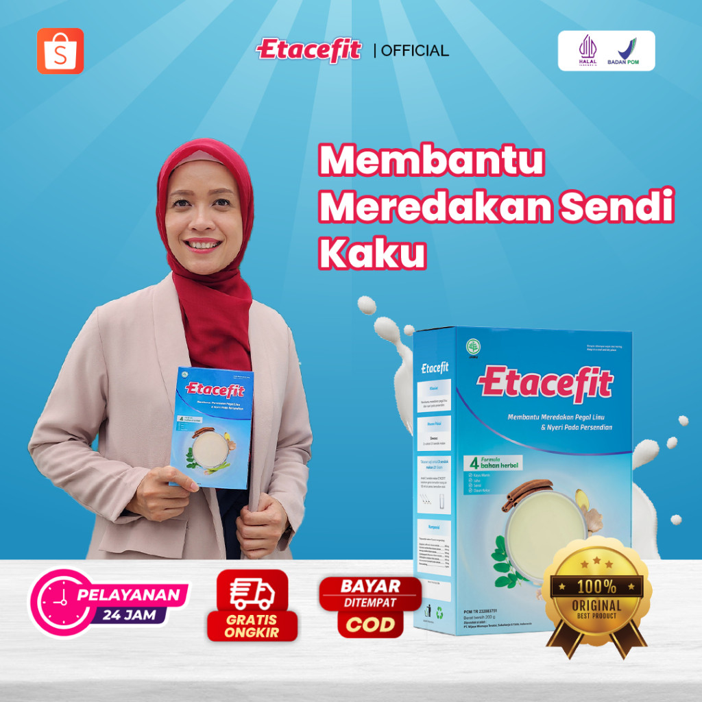 

ETACEFIT - Susu Kambing Untuk Meredakan Sendi Kaku (BPOM & HALAL)