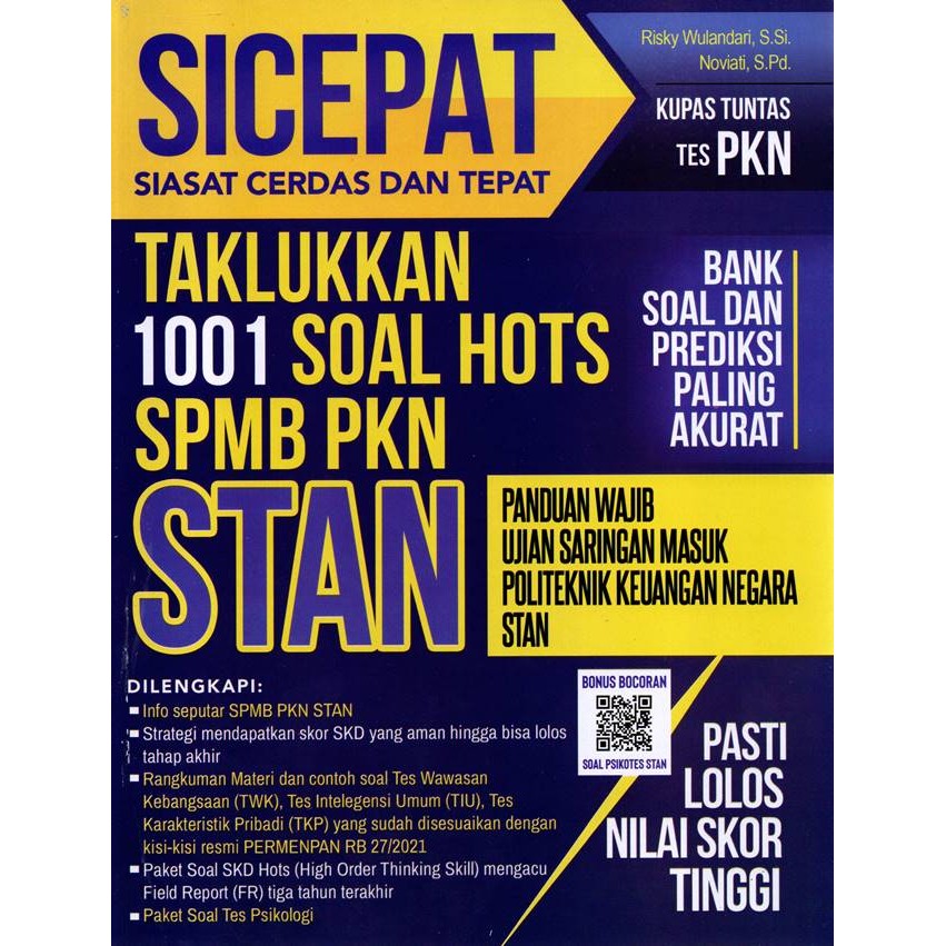 Gramedia - Sicepat Taklukkan 1001 Soal Hots Spmb Pkn Stan : Siasat Cerd