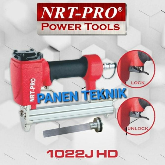 Air Nailer Nrt Pro 1022 Gun Staples Tembak Angin Kompresor