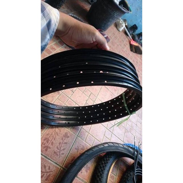 BISA COD Velg Sepeda lipat/BMX  ring 20" Lubang 36 alloy an-140