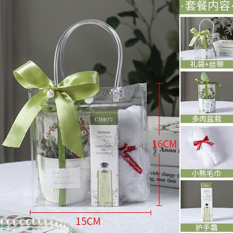 

uj-32 [ GROSIR PER 10 PCS ] Tas Mika Kancing Transparan / Goodie Bag Ulang Tahun Lebaran Imlek Natal / Tas Hampers Souvenir Premium Sale