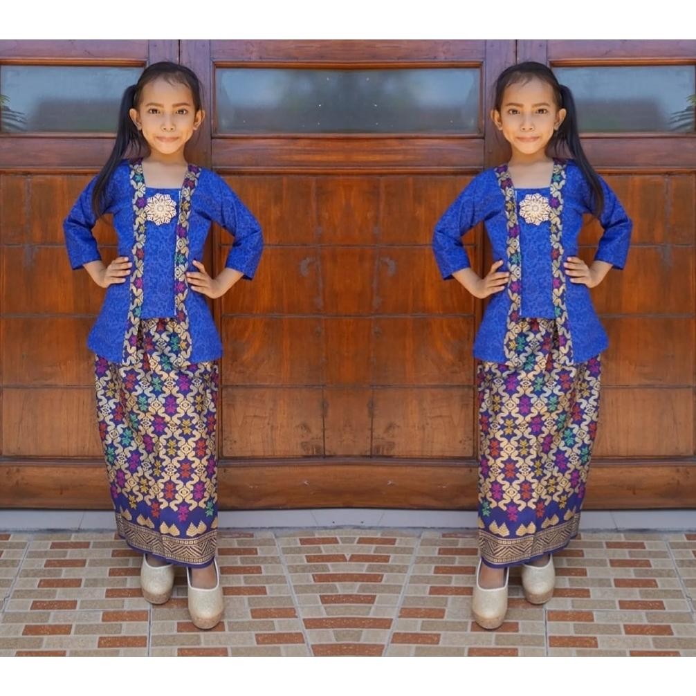 SALE CUCI GUDANG SETELAN KEBAYA ANAK PEREMPUAN LENGAN PANJANG UMUR 1-7 TAHUN-KUTU BARU ANAK LENGAN P