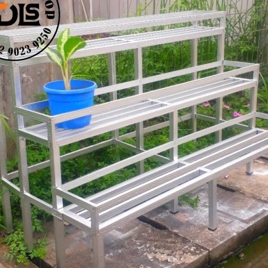 Rak Pot Bunga Susun 3 Panjang 1,5 Meter