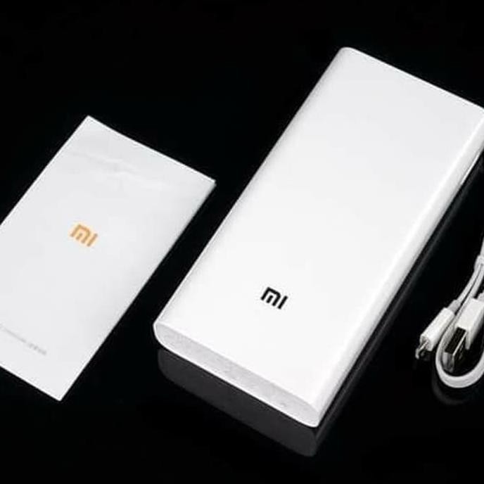 Power Bank Xiaomi 20000Mah ORI |PB Xiaomi 20000 Mah - White