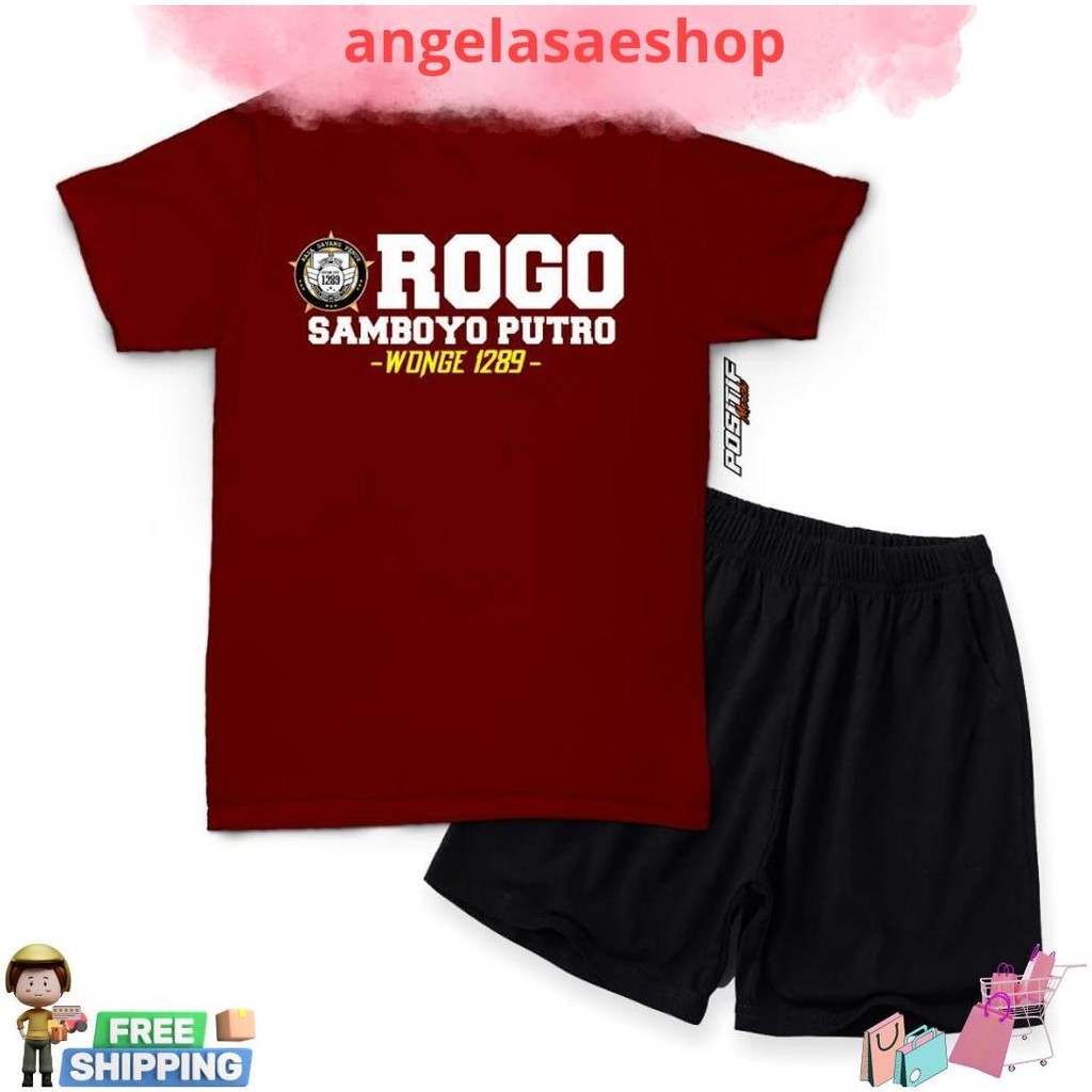 BAJU KAOS SETELAN ANAK ROGO SAMBOYO PUTRO JARANAN BANTENGAN TERLARIS