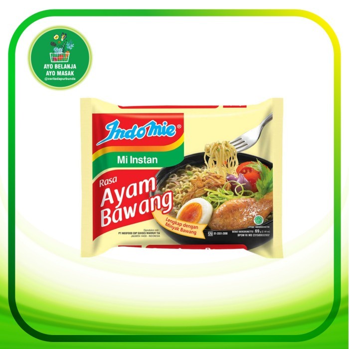 

Mie Instan INDOMIE Kuah Ayam Bawang