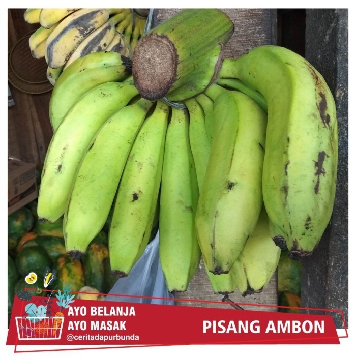 

PISANG AMBON per sisir
