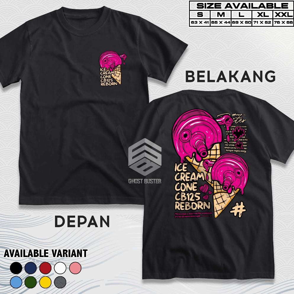 Limited Kaos Racing Honda Cb 125 Reborn Baju Distro Motor Herex Honda Gank Cb Es Krim Tiger Ice Crea